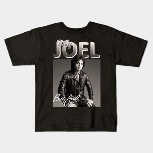 Billy Joel // 80s Musician Vintage // Kids T-Shirt